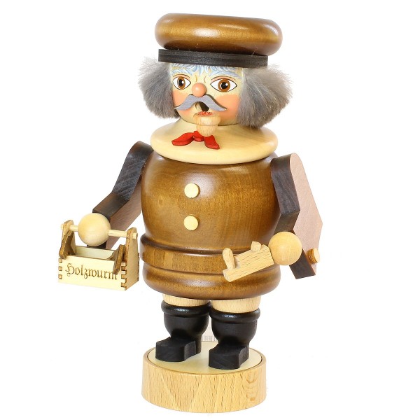 Räuchermann Erzgebirge - Qualmgusch Tischler - 20cm