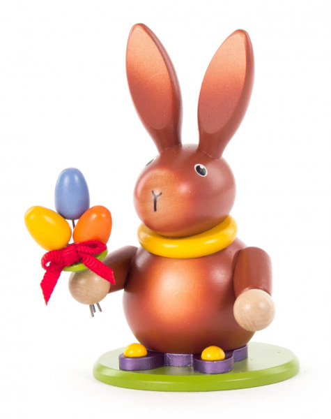 Dregeno Erzgebirge - Hase mit Eierstrauß