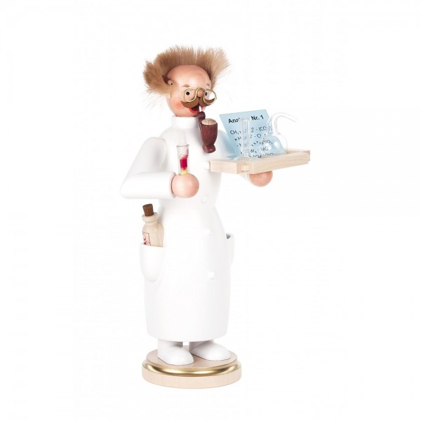 Dregeno Erzgebirge - Räuchermann Chemiker - 20cm