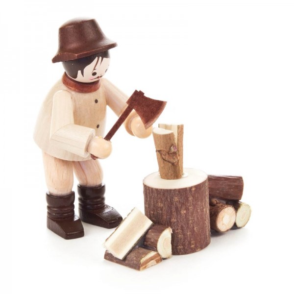 Dregeno Erzgebirge - Miniatur-Holzhacker, 2-teilig