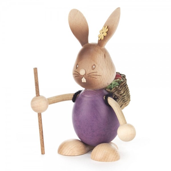 Dregeno Erzgebirge - Osterhase Stupsi mit Korb