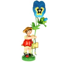 Hubrig Blumenmädchen 24cm Stiefmütterchen Hubrig Blumenmädchen 24cm Stiefmütterchen