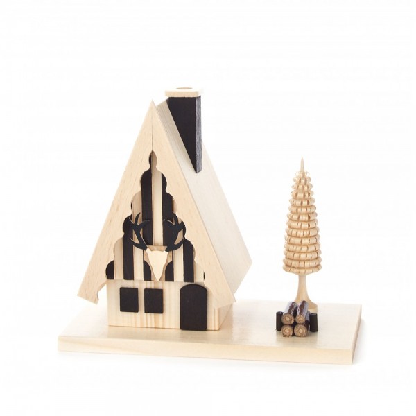 Dregeno Erzgebirge - Räucherhaus Jagdhütte - 12cm