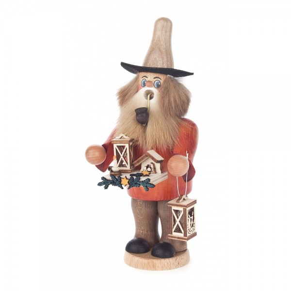 Dregeno Erzgebirge - Räuchermann Laternenhändler - 20cm