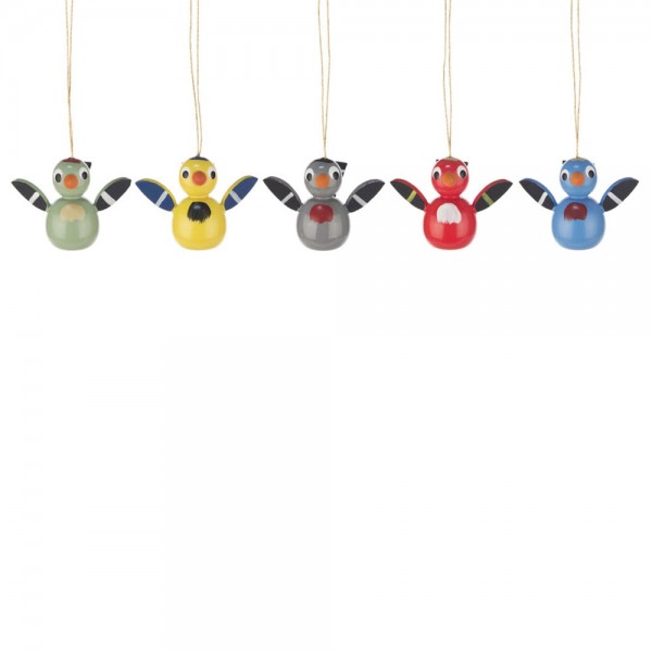 Dregeno Erzgebirge - Behang - Vögel, 5-teilig
