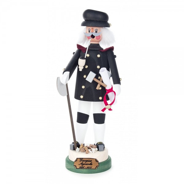 Dregeno Erzgebirge - Räuchermann Georgius Agricola - 27cm