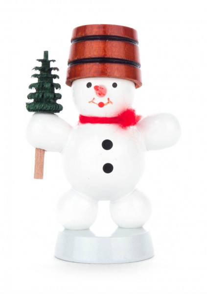 Dregeno Erzgebirge - Schneemann mit Baum