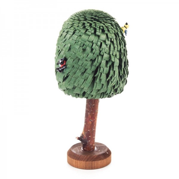 Dregeno Erzgebirge - Miniatur-Baum mit 2 Vögeln