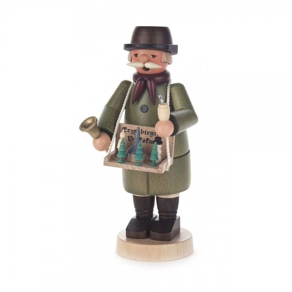 Dregeno Erzgebirge - Räuchermann Kunstgewerbehändler - 20cm