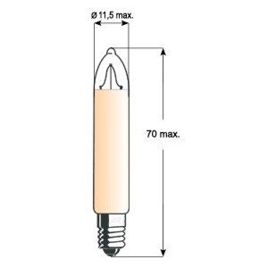 Kleinschaftskerzen 23V/3W