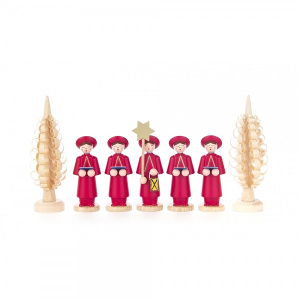Dregeno Erzgebirge - Kurrendefiguren rot