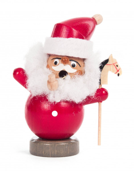 Dregeno Erzgebirge - Mini-Räuchermann Weihnachtsmann stehend