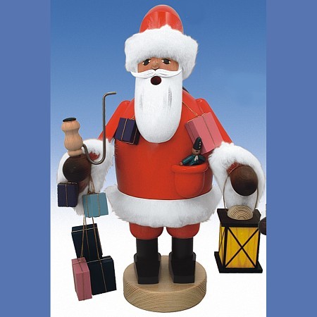 KWO Räuchermann Erzgebirge Weihnachtsmann 18cm