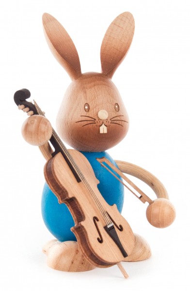 Dregeno Erzgebirge - Hase „Stupsi“ mit Bass