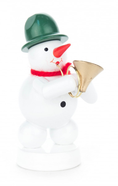 Dregeno Erzgebirge - Schneemann mit Horn