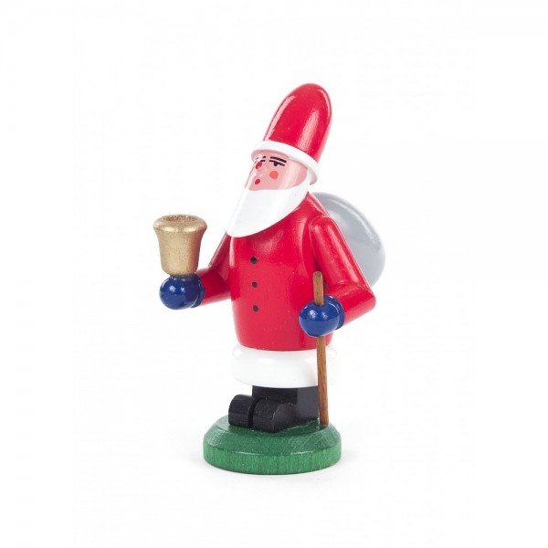 Dregeno Erzgebirge - Ruprecht mit Kerzenhalter in der Hand - 8cm