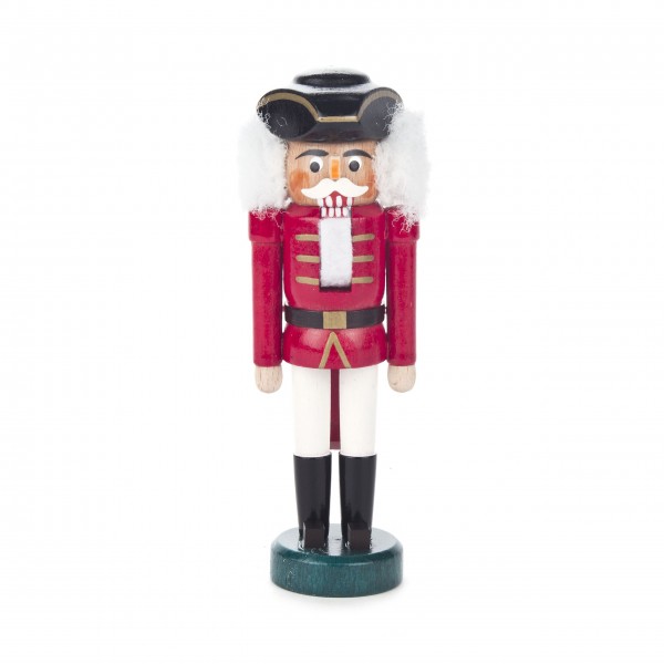 Dregeno Erzgebirge - Nussknacker Dreispitz farbig 14cm