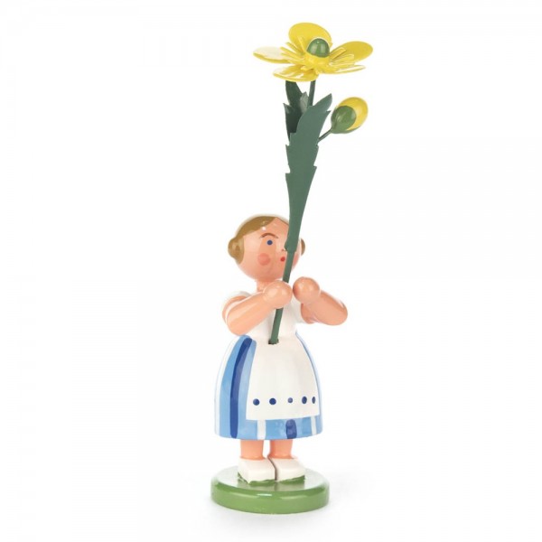 Dregeno Erzgebirge - Sommerblumenmädchen mit Butterblume