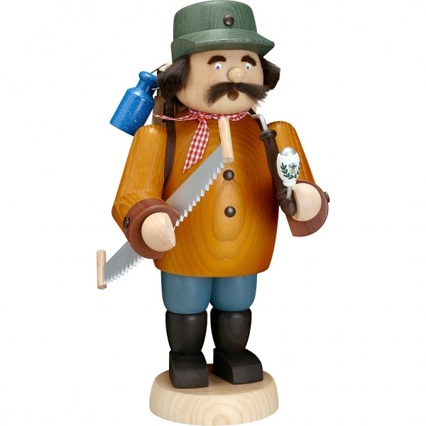 Seiffener Volkskunst - Der große Räuchermann - Holzmacher 30cm