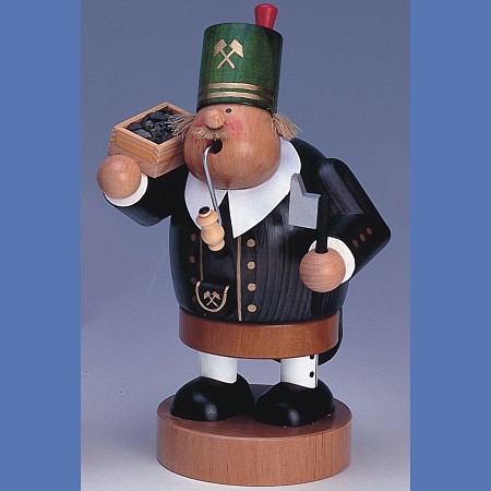 KWO Räuchermann Erzgebirge Bergmann 18cm
