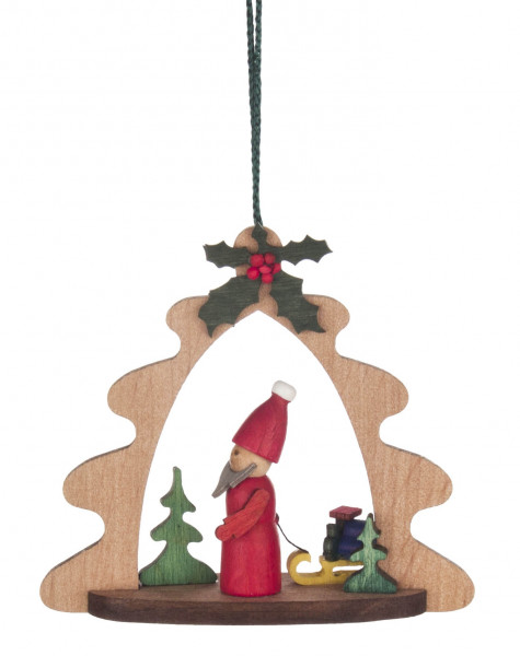 Dregeno Erzgebirge - Behang Weihnachtsmann