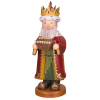 Hubrig Räuchermann Drei Heilige Könige Melchior 35cm Hubrig Räuchermann Drei Heilige Könige Melchior 35cm