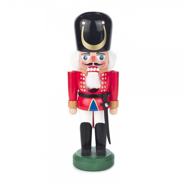 Dregeno Erzgebirge - Nussknacker Wachsoldat rot - 23cm