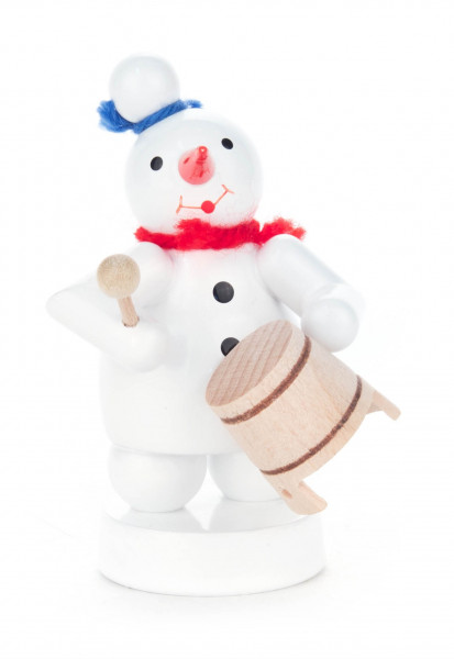 Dregeno Erzgebirge - Schneemann mit Topf