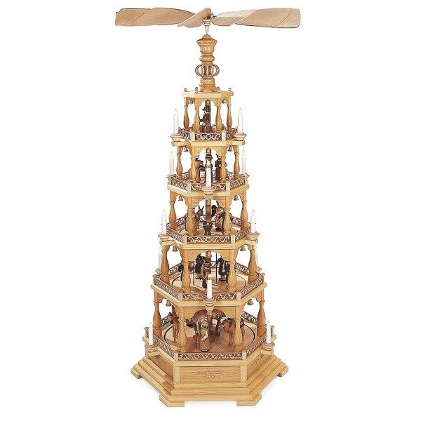 Müller Pyramide Heilige Geschichte 5-stöckig, natur 150cm