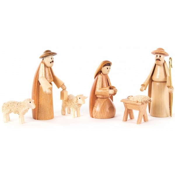 Dregeno Erzgebirge - Krippefiguren natur