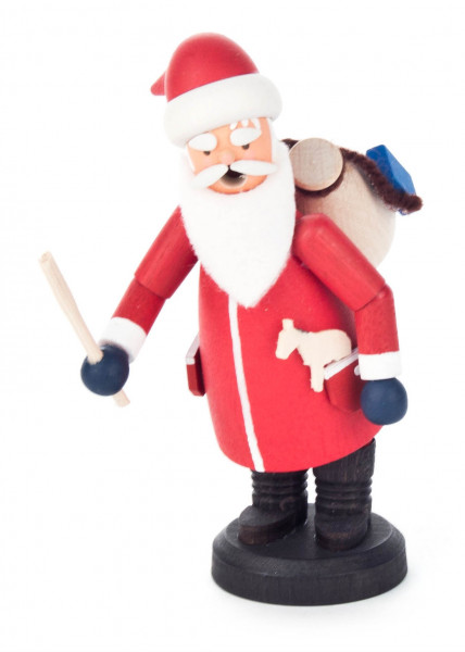 Dregeno Erzgebirge - Mini-Räuchermann Weihnachtsmann