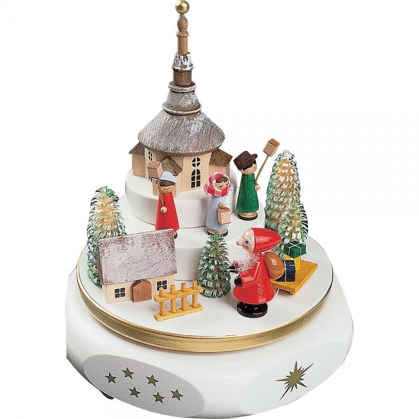 Richard Glässer Spieldose Seiffener Christmette