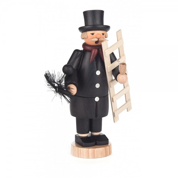 Dregeno Erzgebirge - Räuchermann Schornsteinfeger - 20cm