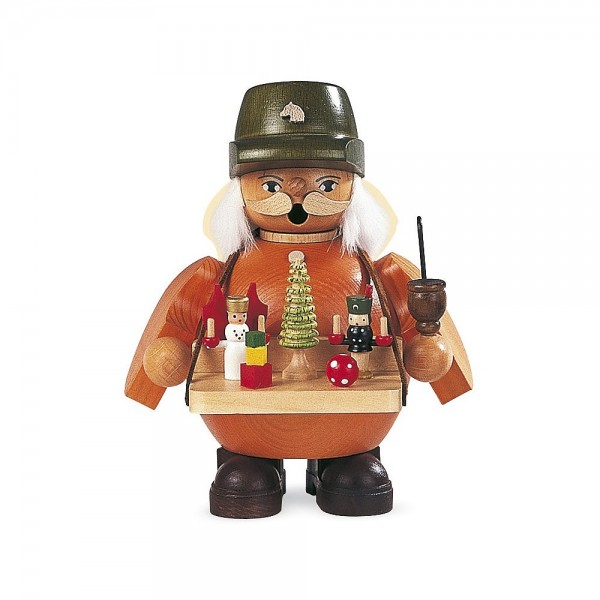 Müller Räuchermann klein Spielwarenverkäufer 14cm