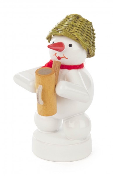 Dregeno Erzgebirge - Schneemann mit Gießkanne