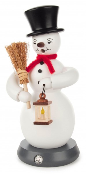 Dregeno Erzgebirge - Räuchermann Schneemann