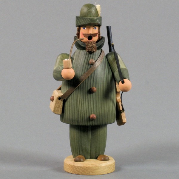 Dregeno Erzgebirge - Räuchermann Jäger - 21cm