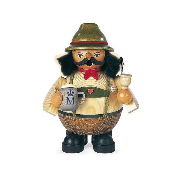 Müller Räuchermann klein Bayer auf dem Oktoberfest 14cm