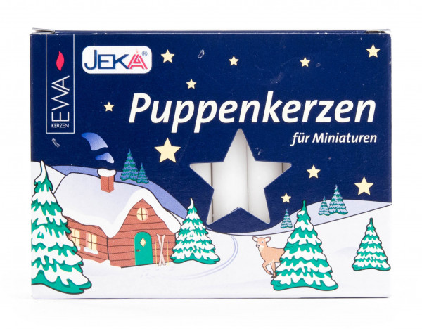 Dregeno Erzgebirge - Puppenlichte 10 mm, weiß (20)