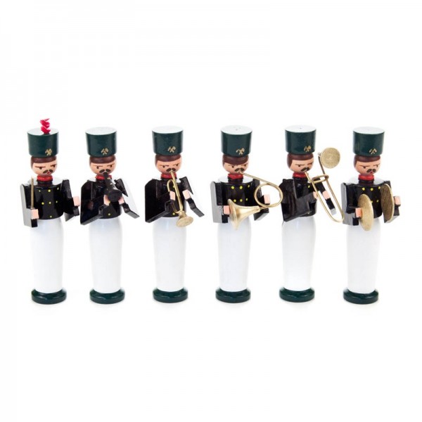 Dregeno Erzgebirge - Miniatur-Bergmannskapelle, 6 Figuren