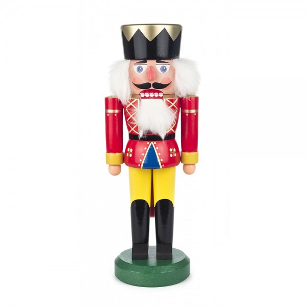Dregeno Erzgebirge - Nussknacker König rot - 32cm