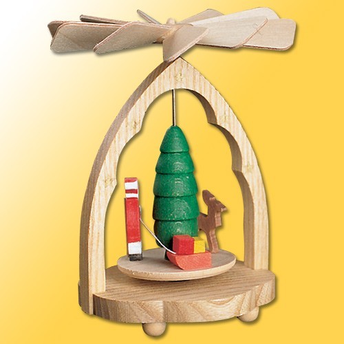 Richard Glässer Wärmespiel Weihnachtsmann 11cm