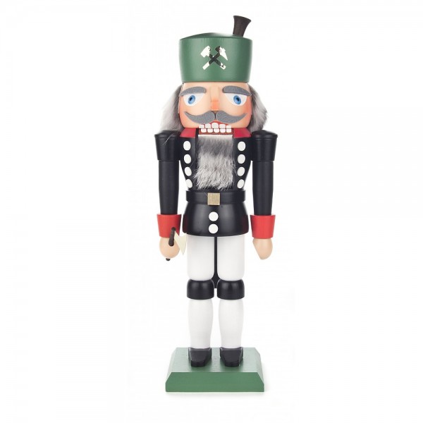 Dregeno Erzgebirge - Nussknacker Bergmann groß - 31cm