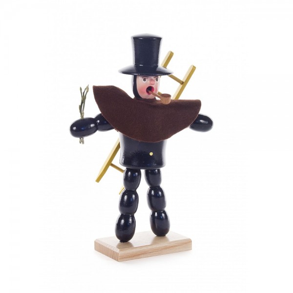 Dregeno Erzgebirge - Räuchermann Pflaumentoffel - 18cm