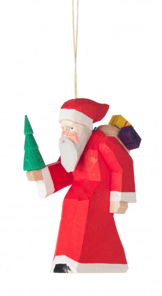 Dregeno Erzgebirge - Behang Weihnachtsmann, geschnitzt