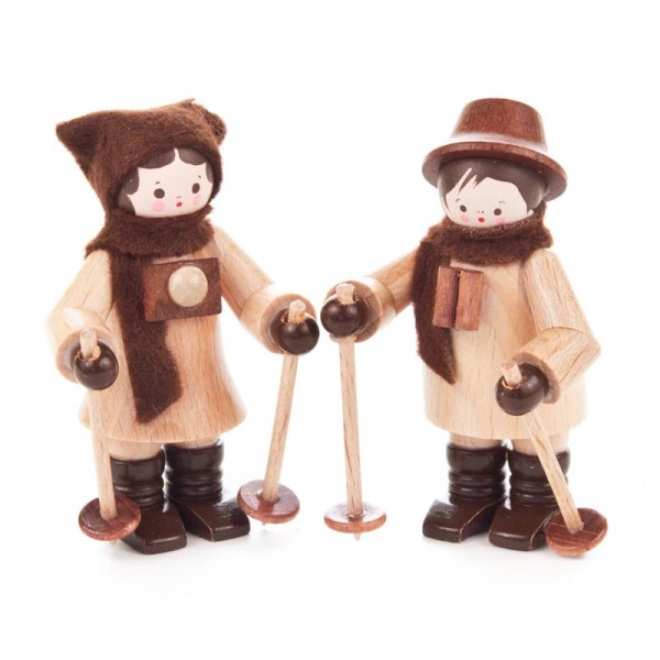 Dregeno Erzgebirge - Miniatur-Nordic-Walker-Paar