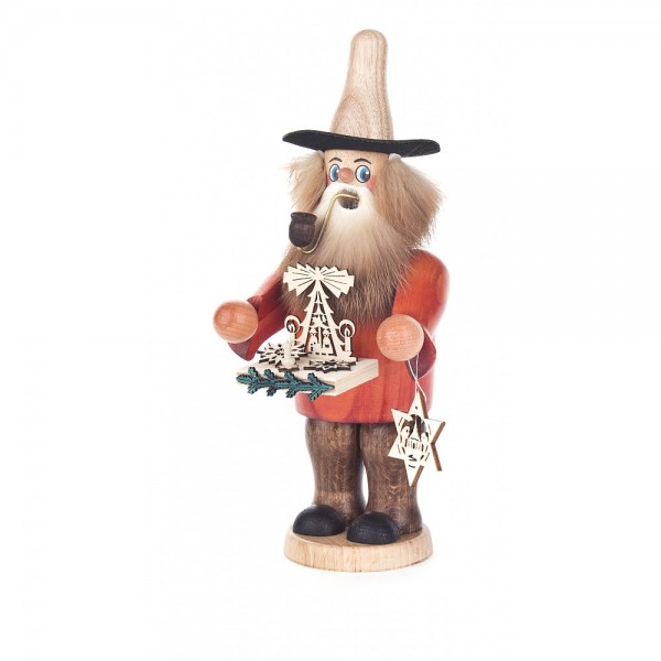 Dregeno Erzgebirge - Räuchermann Pyramidenhändler - 20cm