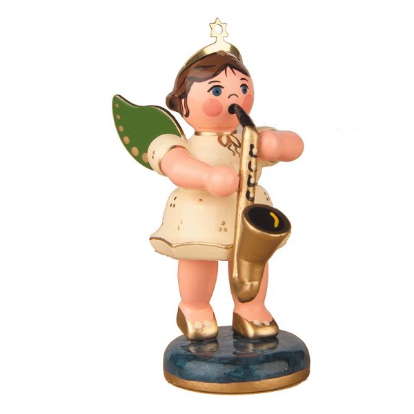 Hubrig Engel mit Saxophon 6,5cm