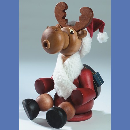 KWO Smoking Animals Weihnachtselch 24cm