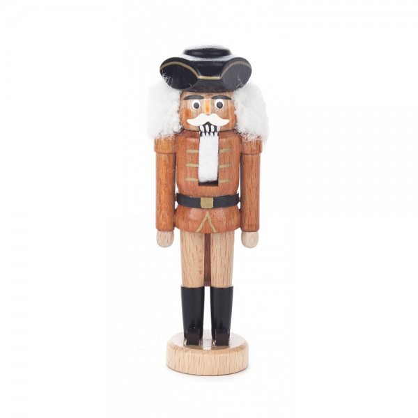 Dregeno Erzgebirge - Nussknacker Dreispitz natur 14cm